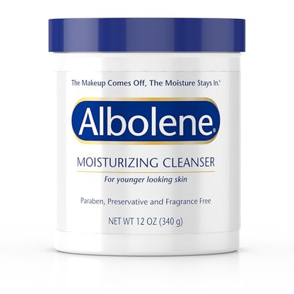 Bálsamo Limpiador Hidratante Albolene sin Fragancia - Crema Facial para Limpieza e Hidratación - Cuidado de la Piel para Todo Tipo de Piel - 12 oz - imagen 1