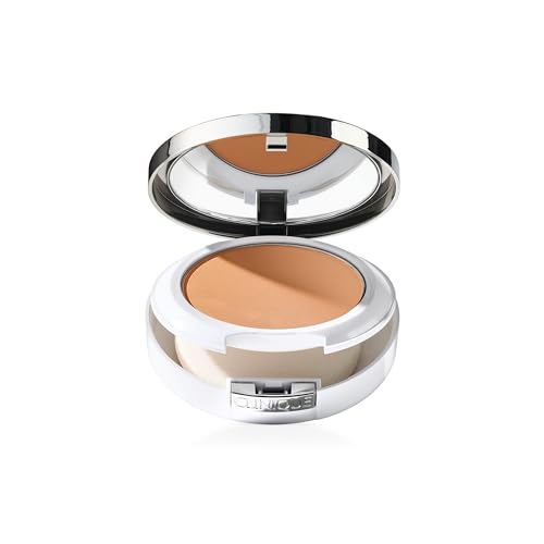 Clinique Beyond Perfecting Polvo Base de Maquillaje y Corrector Ligero de Cobertura Completa para Piel Seca a Mixta y Grasa, Miel, 0.51 Onza - imagen 3