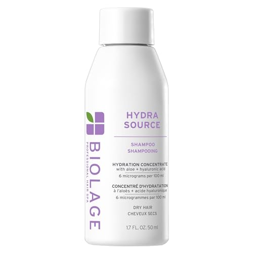 Champú Biolage Hydra Source - Suaviza, Hidrata y Aporta Brillo, Para Cabello Seco, Con Aloe Vera Microfiltrado y Ácido Hialurónico Fermentado, Vegano - imagen 1