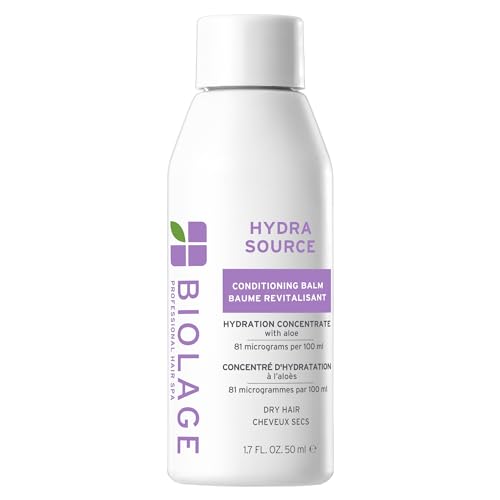Bálsamo Acondicionador Biolage Hydra Source - Hidratante, Desenredante y Suavizante para Cabello Seco, Infundido con Aloe Fermentado y Ácido - imagen 4