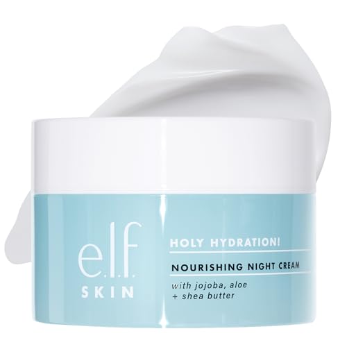 e.l.f. SKIN Crema de Noche Hidratante ¡Holy Hydration!, Hidratante Ultra-Hidratante con Manteca de Karité, 1.76 Oz - imagen 1