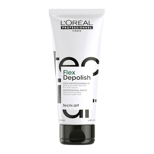 L'Oréal Professionnel Paris tecni.art Flex Depolish - Pasta Texturizadora para Estilos Deconstruidos, Acabado Mate Natural, 3.4 Fl Oz - imagen 1
