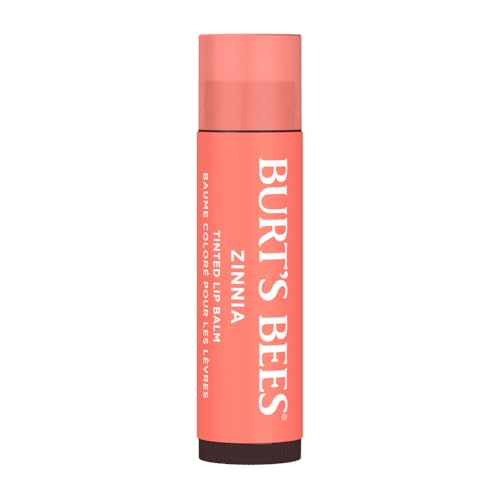 Burt's Bees Bálsamo Labial Tinte 100% Natural, Zinnia, 0.15 Oz, Paquete de 2 - imagen 3