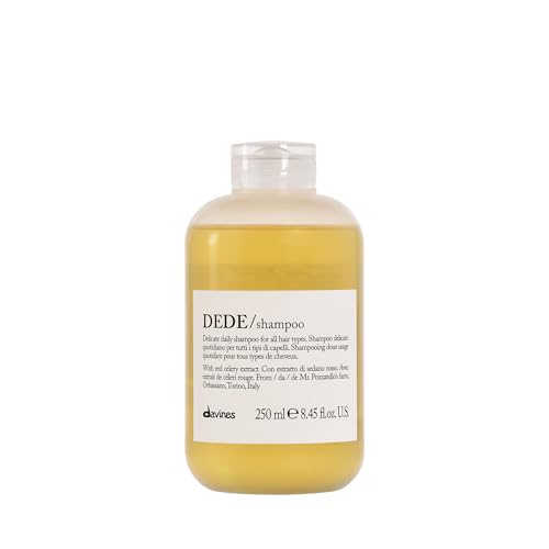 Champú Davines DEDE, Limpiador Diario Suave para Cabello Fino y Medio - Elimina Impurezas, Aporta Ligereza, Brillo y Suavidad con Extracto de Apio - imagen 1