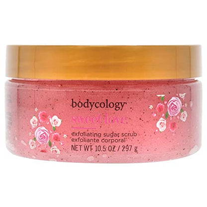 Bodycology Sweet Love Exfoliante Azúcar para Mujeres 10.5 oz - imagen 1
