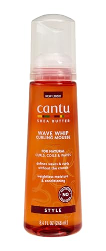 Mousse para Rizar Dr Teal's Cantu Natural Hair Wave Whip, 8.4 oz (07570-12/3EU) - imagen 1
