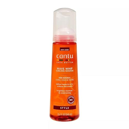 Mousse para Rizos Cantu Natural Hair Wave Whip, 8.4 oz - imagen 4