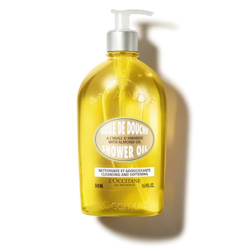 Aceite de Ducha Limpiador y Suavizante de Almendra L'OCCITANE, 16.90 fl oz - imagen 2