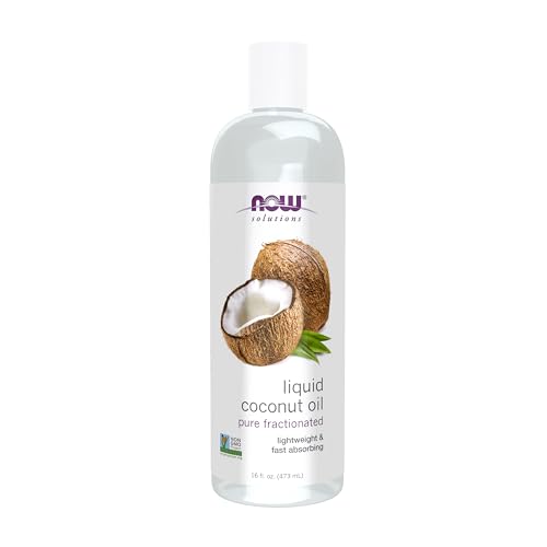 NOW Foods Soluciones, Aceite de Coco Líquido, Ligero y Nutritivo, Promueve Piel y Cabello Saludables, 16 Onzas - imagen 3