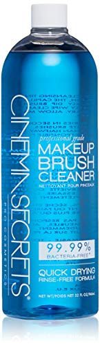 Cinema Secrets Limpiador de Brochas de Maquillaje Original Blue Vanilla - Solución Profesional, Secado Rápido y Sin Enjuague - Elimina Maquillaje - imagen 1