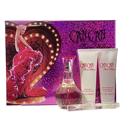 Set de Fragancias Paris Hilton, 3.4 Fl Oz - Set de Regalo de 4 Piezas (Spray EDP, Loción Corporal, Gel de Baño y Ducha), Libre de Crueldad - imagen 3