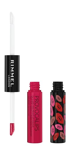 Rimmel London Provocalips 16hr Color de Labios a Prueba de Besos - Pintalabios Líquido de Dos Pasos - 420 Berry Seductive, 4.2 ml - imagen 3