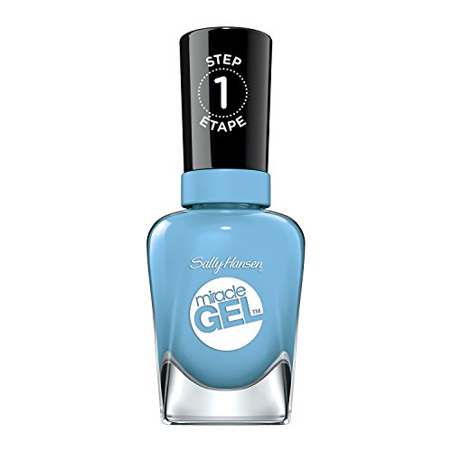 Sally Hansen Miracle Gel Digi-Teal, 0.5 Oz, Esmalte de Uñas, Paquete de 1 - imagen 2