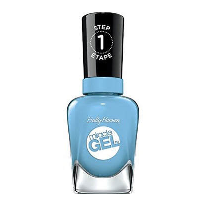 Sally Hansen Miracle Gel Digi-Teal, 0.5 Oz, Esmalte de Uñas, Paquete de 1 - imagen 2