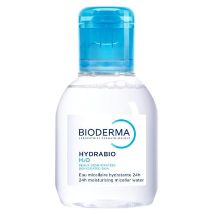 Agua Micelar Bioderma Hydrabio, Tamaño de Viaje, Limpiador Facial Suave y Desmaquillante para Piel Sensible y Deshidratada, 3.3 Fl oz - imagen 3