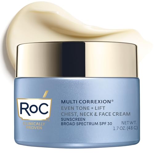 Crema Hidratante RoC Multi Correxion 5 en 1 para Pecho, Cuello y Rostro con SPF 30, Antiarrugas y Afirmante, Cuidado de Piel Libre de Aceite, 1.7 oz - imagen 4