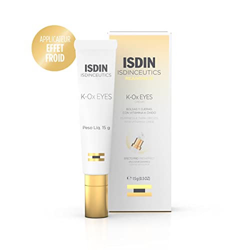 ISDIN Isdinceutics K-Ox Eyes - Crema para Ojos Rica en Óxido de Vitamina K para Ojeras y Rejuvenecimiento del Contorno de Ojos, 0.5 OZ - imagen 4