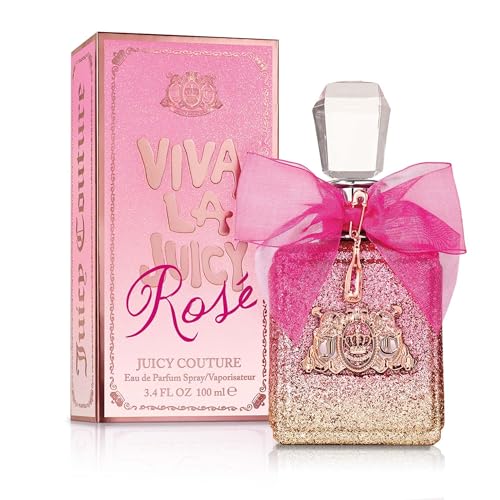 Juicy Couture Viva La Juicy Rosé Eau De Parfum, Perfume de Mujer con Notas de Pera, Rosa y Ambrox - Floral y Frutal, Spray EDP, 3.4 fl oz - imagen 2
