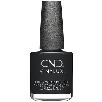 CND Vinylux Esmalte de Uñas de Larga Duración Color Negro, Brillo Gel y Resistente a Astillas, Asfalto, 0.5 fl. oz - imagen 4