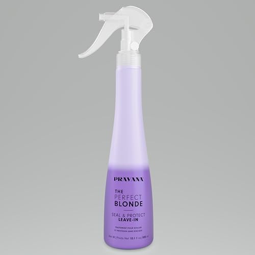 Pravana The Perfect Blonde Acondicionador Sin Enjuague Sellador y Protector | Neutraliza Tonos Amarillos y Anaranjados | Para Cabello Tratado con - imagen 3