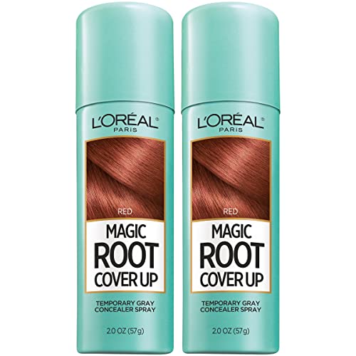 L'Oreal Paris Hair Color Root Cover Up Hair Dye Red 2 Ounce (Pack of 2) (Packaging May Vary) - imagen 1
