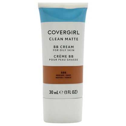 COVERGIRL - Crema BB Clean Matte, Libre de Aceite, Larga Duración, para Piel Sensible, Ligera, 100% Libre de Crueldad - imagen 4