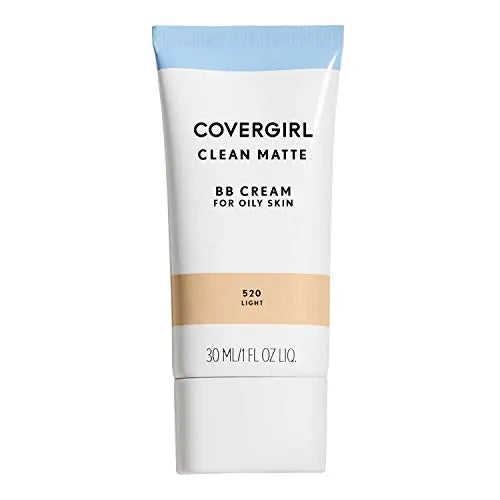 COVERGIRL - Crema BB Clean Matte, Libre de Aceite, Larga Duración, para Piel Sensible, Ligera, 100% Libre de Crueldad - imagen 1