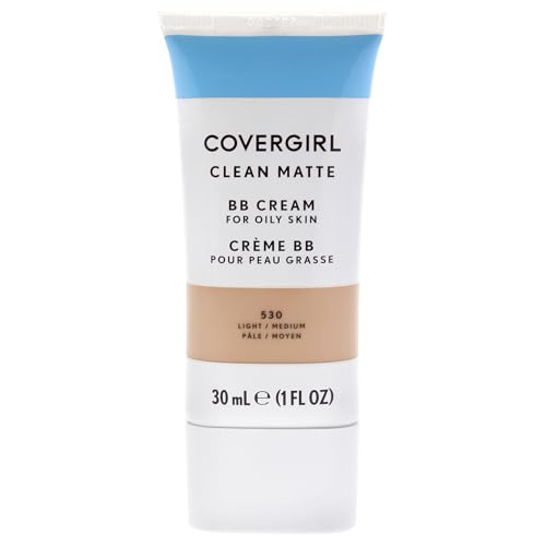 COVERGIRL - Crema BB Clean Matte, Libre de Aceite, Larga Duración, para Piel Sensible, Ligera, 100% Libre de Crueldad - imagen 2
