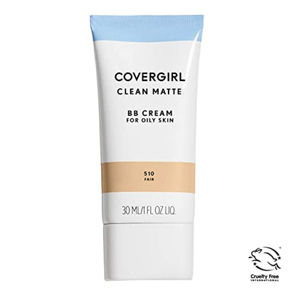 CUBIERTA Oil-Free Matte Cream Foundation, Tono Claro, 1 oz - imagen 1
