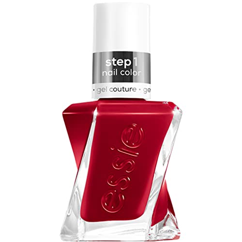 Esmalte de Uñas Essie Gel Couture de Larga Duración, 8-Free Vegano, Rojo Burdeos, Bubbles Only, 0.46 fl oz - imagen 4