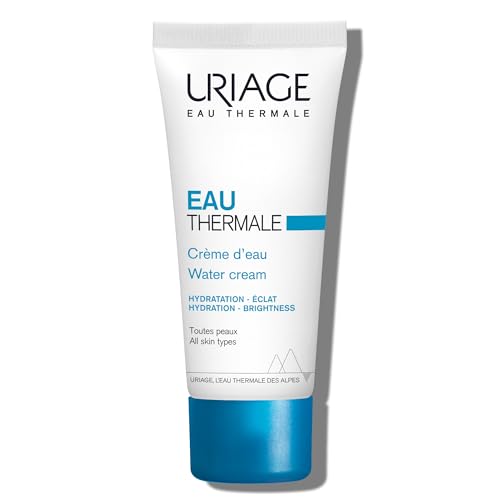 Crema Hidratante Facial Uriage Eau Thermale con Ácido Hialurónico, Hidratación 24H, Brillo y Suavidad, Hidratante Ligero y Fresco, Aroma Floral, No - imagen 1