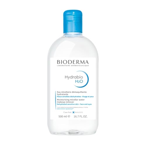 Bioderma - Hydrabio H2O - Agua Micelar - Limpieza y Desmaquillado - para Piel Sensible y Deshidratada, 500 ml (Paquete de 1) - imagen 1