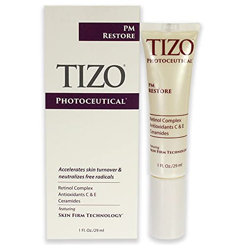 TIZO Photoceutical PM Restore, 1 Onza (Paquete de 1) para Todo Tipo de Piel - Reduce Líneas Finas y Arrugas - imagen 1