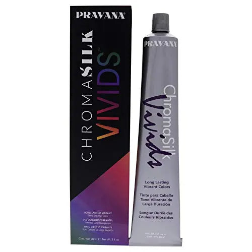 PRAVANA ChromaSilk Vivids Crema Colorante para Cabello con Proteína de Seda y Queratina (AZUL) 3 fl oz - imagen 1