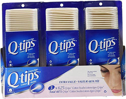 3 x Q-Tips Hisopos de Algodón, 625 piezas - imagen 2