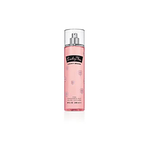 Lucky Brand, Lucky You Mist Corporal para Mujeres, Spray Eau de Toilette, Fragancia de Día o Noche con Aroma a Cítricos y Flores, 8 Fl Oz - imagen 1