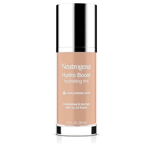 Neutrogena Hydro Boost Base Hidratante con Ácido Hialurónico para Piel Seca, Gel Ligero Sin Aceite, No Comedogénico, Color 30 Buff, 1.0 fl. oz - imagen 2