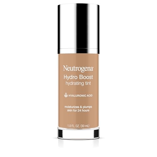 Base de Maquillaje Hidratante Neutrogena Hydro Boost para Piel Seca con Ácido Hialurónico, Gel de Agua Ligero y Libre de Aceite, No Comedogénico, 60 - imagen 1