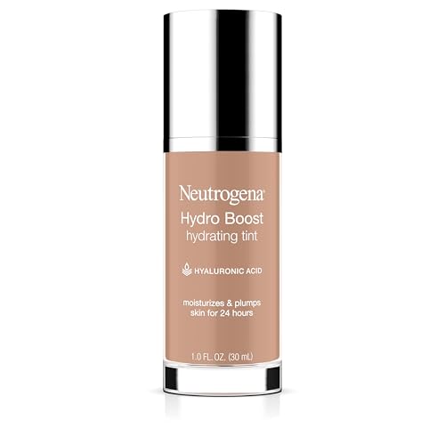 Neutrogena Hydro Boost Base Hidratante con Ácido Hialurónico para Piel Seca, Gel Ligero Sin Aceite, No Comedogénico, 50 Beige Suave, 1.0 fl. oz - imagen 1