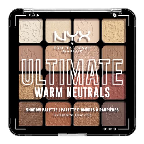 Paleta de Sombras NYX PROFESSIONAL MAKEUP Ultimate, Paleta de Sombras para Ojos - Neutros Cálidos - imagen 1