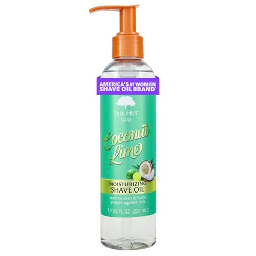 Aceite de Afeitar Hidratante Tree Hut Coconut-Lime, Fórmula Gel-a-Aceite, Barrera Ultra Hidratante para un Afeitado Suave y Cercano, 7.7 fl oz - imagen 4