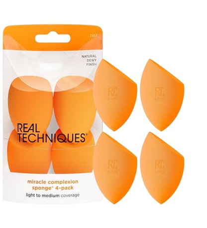 Esponja de Maquillaje Real Techniques Miracle Complexion, Juego de 4 Unidades - imagen 2