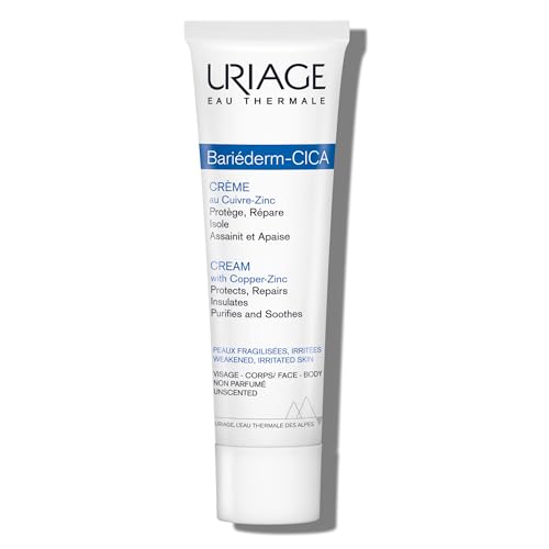 Crema Restauradora Multiusos Uriage Bariéderm-CICA con Cobre-Zinc y D-Panthenol, Mejora la Reparación de la Piel, Para Todas las Edades y Tipos de - imagen 1