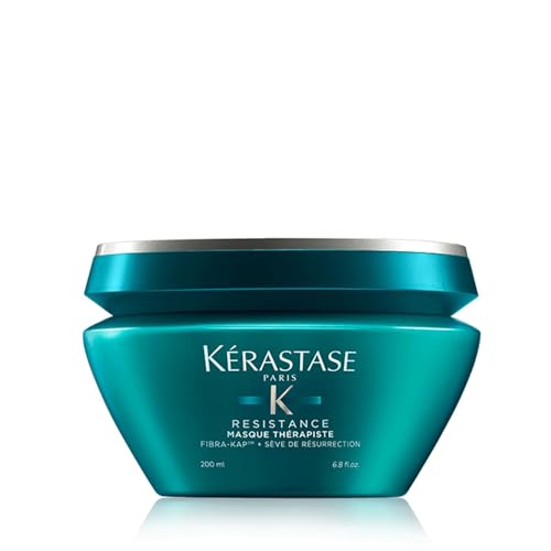 KÉRASTASE Resistance Therapiste Hair Mask, Repairing Cream for Weak, Over-Processed and Damaged Hair, Strengthens and Deeply Nourishes, Protects Again - imagen 2