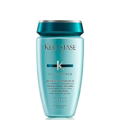 Champú Kerastase Resistance Force Architecte - Champú reparador para cabello débil y dañado, formulado con complejo Pro-Keratina, 8.5 oz - imagen 2