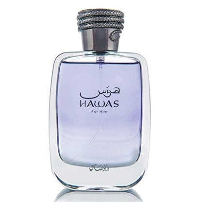 RASASI Hawas Para Hombres Eau De Parfum Spray 100ML - Perfume Árabe Duradero, Ideal para Ocasiones Especiales y Uso Diario, Fragancia Bold y - imagen 2