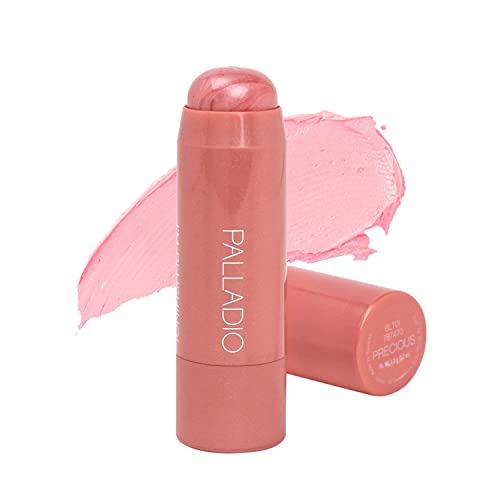 Palladio I'm Blushing Tinte 2 en 1 para Mejillas y Labios, Crema Ligera Hidratante, Acabado Brillante, Aplicación Sencilla, Larga Duración, Precious - imagen 1