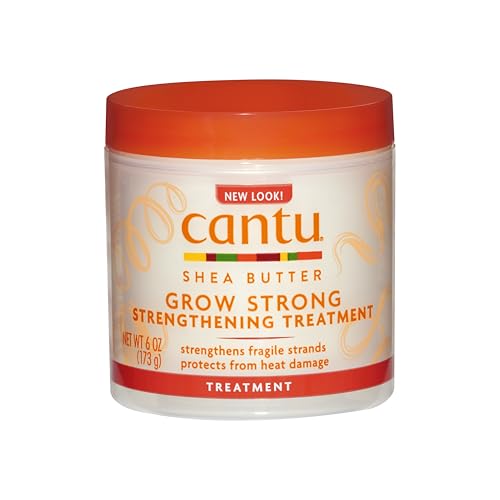 Cantu Grow Strong Tratamiento Fortalecedor, 6 Oz, Color Blanco - imagen 2