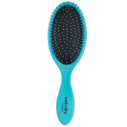 Cepillo Desenredante CALA Wet-N-Dry, Turquesa, Cerdas Flexibles Suaves para Cabello Húmedo o Seco, Reduce Enredos y Quiebre, Suaviza el Frizz, Aporta - imagen 2