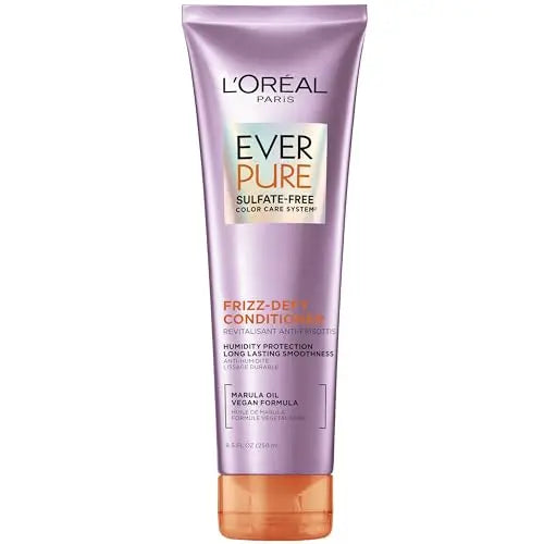 Acondicionador L'Oreal Paris EverPure Sin Sulfatos para Control de Frizz con Aceite de Marula, 8.5 Fl Oz - imagen 1
